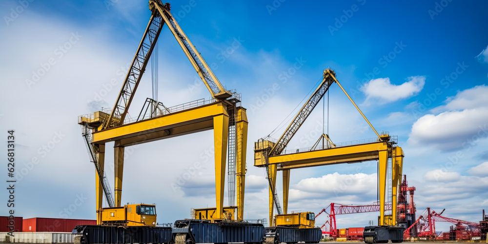 custom made wallpaper toronto digitalTranspotation, Logistics and Containers - Generative AI