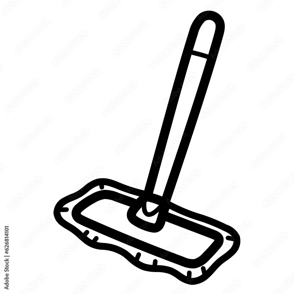 mop line icon style mop line icon style