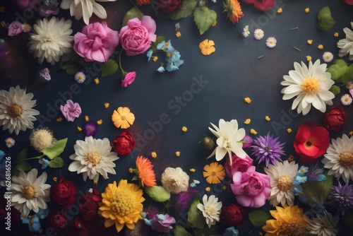 spring design pastel blossom valentine peonies background flower color nature watercolor. Generative AI.