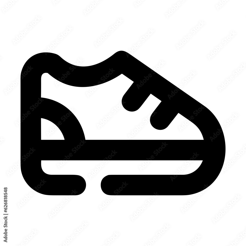 Boots symbol icon vector image. Illustration of the boot footwear shoe design image