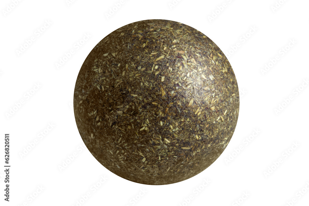 A ball of catnip isolated on a transparent background. A ball of catnip isolated on a transparent background.
