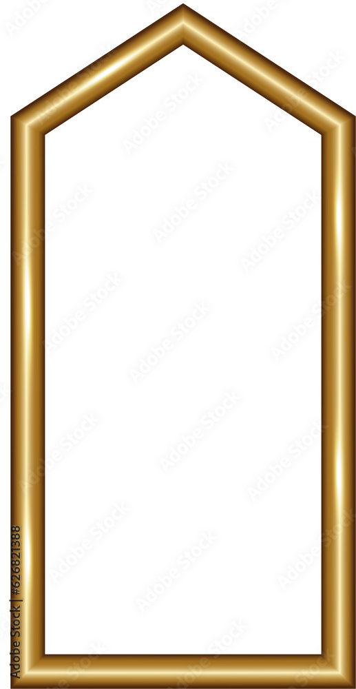 Ramadan window frame shape. Islamic golden arch. Muslim mosque element of architecture with ornament. Turkish gate and door Ramadan window frame shape. Islamic golden arch. Muslim mosque element of architecture with ornament. Turkish gate and door