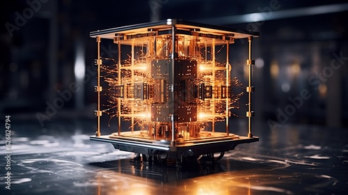 Quantum Computing Frontier: A Visionary Collection of Images for Stock Marketplaces
