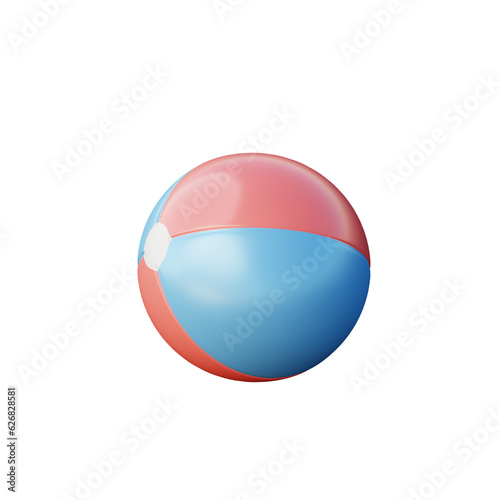 3D Beach Ball Illustration Free Download 3D Beach Ball Illustration - GFXLoad