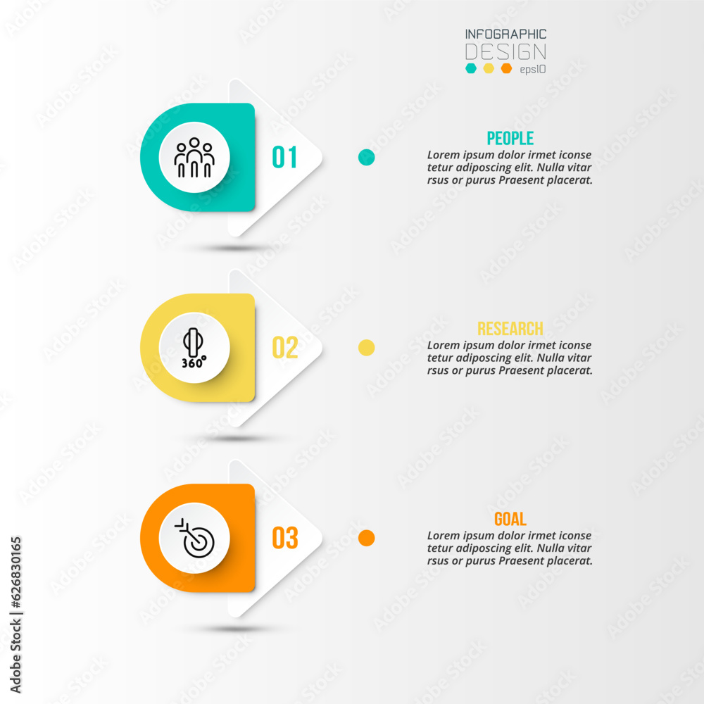 Infographic template business concept with workflow.
Infographic template business concept with workflow.