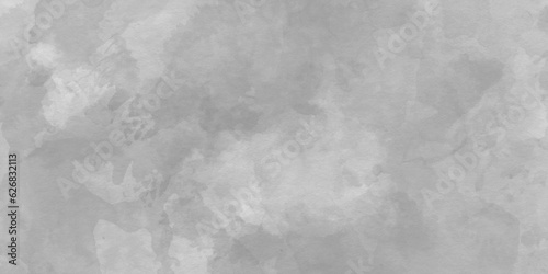 White watercolor background painting with cloudy distressed texture,Abstract grunge white or grey watercolor painting background,Cement wall modern style background and texture. white marble backgroun photo