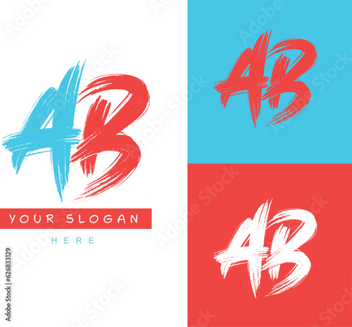 Ab logo design