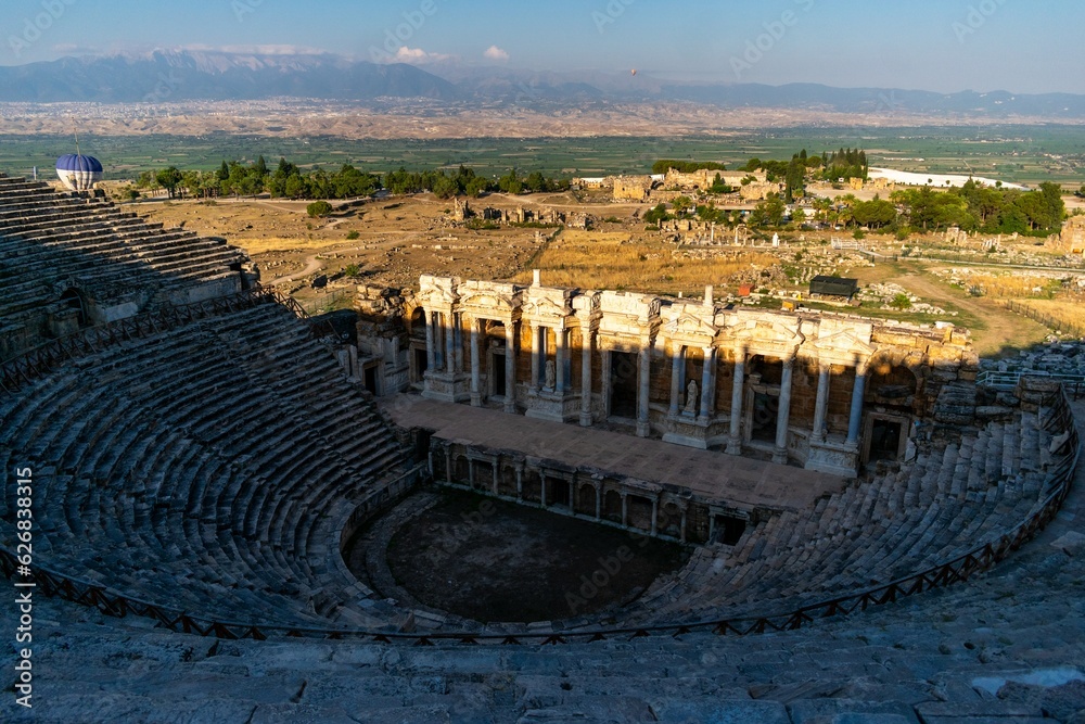 hierapolis theatre ruins