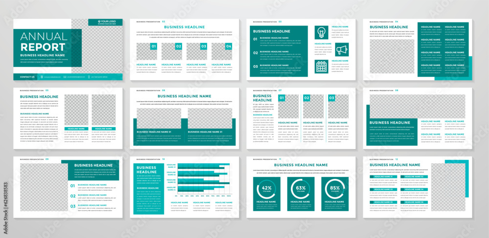 business presentation template editable vector design business presentation template editable vector design