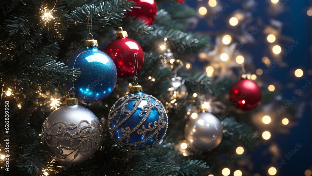 Embrace Festive Glitz: Adding Sparkle to Your Christmas Tree and Baubles Amidst Twinkling Lights! Embrace Festive Glitz: Adding Sparkle to Your Christmas Tree and Baubles Amidst Twinkling Lights!