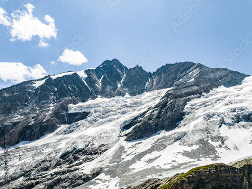 Großglockner and the Grossglockner glacier