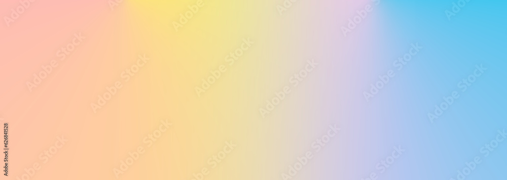 Smooth Colorful Abstract Background. Soft Layout with Irregular Blurry Multicolor Gradient on a Dark Blue Layout. Simple Abstract Minimalist Print. Delicate Creative Vibrant Color Design. No text.