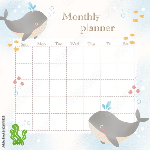 This monthy planner allow you to make a memo and put a reminder for your daily and monthly tasks and routine so you will not miss any important memories and events.
 photo