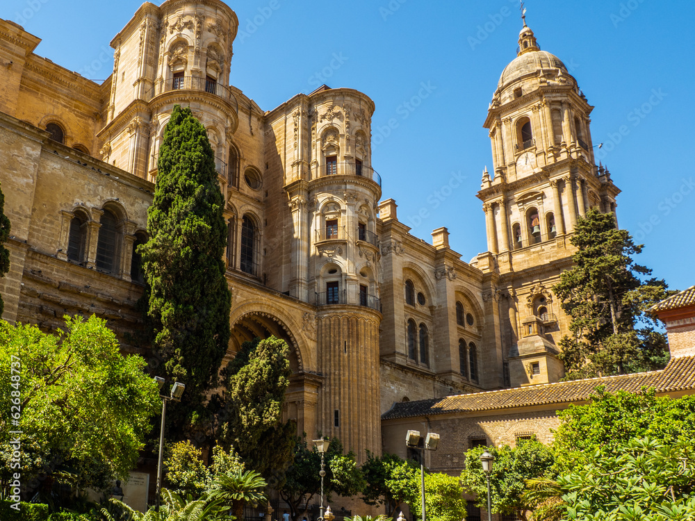Holy Church Cathedral Basilica of the Incarnation in Malaga - Spain