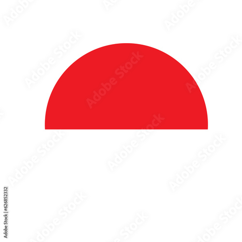 Indonesia Flag Geometry Shape Free Download Indonesia Flag Geometry Shape - GFXLoad