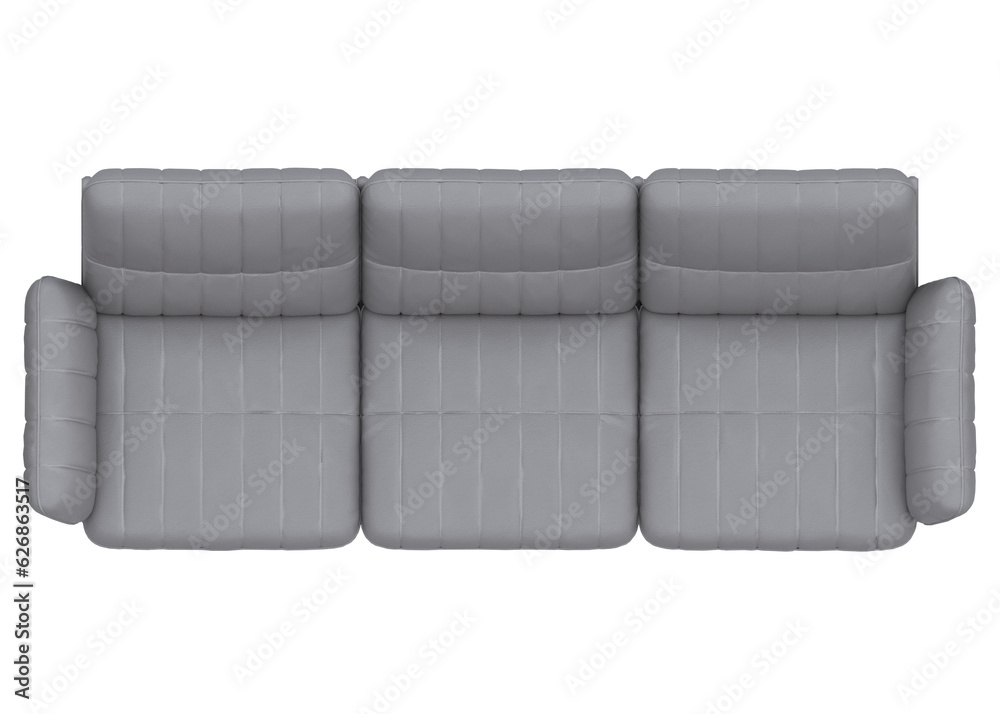 Sofa-Cinza-Grey-(top of view of product) Sofa-Cinza-Grey-(top of view of product)