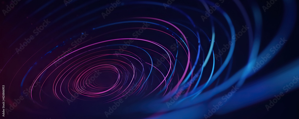 Abstract digital background. Data universe illustration. Ideal for depicting network abilities, technological processes, digital storages, science, education, etc.