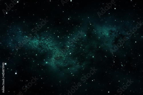 Black starry background. Beautiful illustration picture. Generative AI