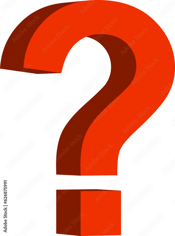 Large question mark. Searching for answer. Vector illustration. Large question mark. Searching for answer. Vector illustration.