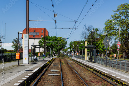 Photography lehre Straßenbahnstation