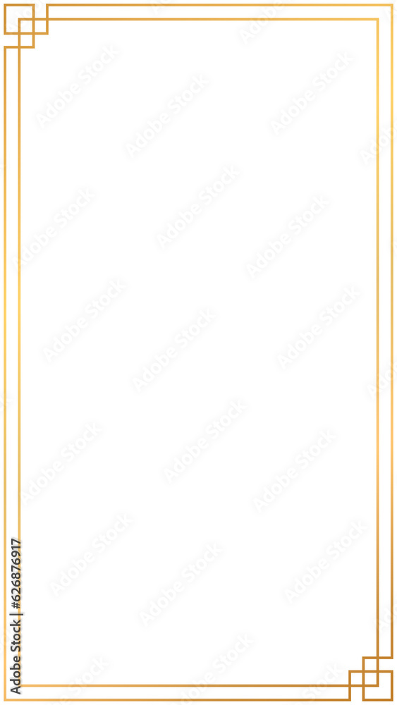 gold chinese line border vector png gold chinese line border vector png