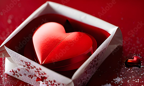 lover's day, velantine day symbolize the red heart shape and decoricions for loves photo