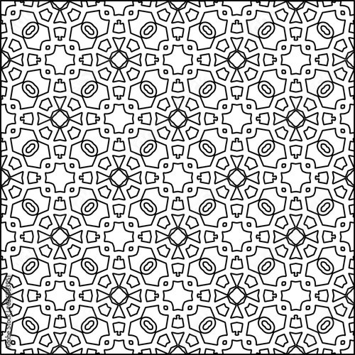 Stripes shapes. Simple line pattern. Black and white pattern. Minimalistic background for web page, textures, card, poster, fabric, textile.