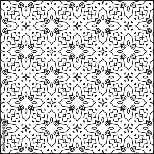 Stripes shapes. Simple line pattern. Black and white pattern. Minimalistic background for web page, textures, card, poster, fabric, textile.