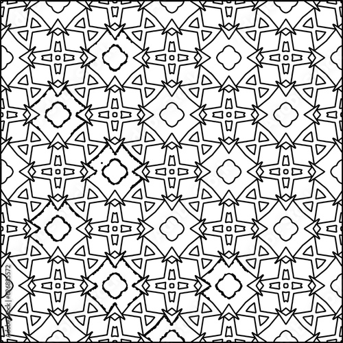 Stripes shapes. Simple line pattern. Black and white pattern. Minimalistic background for web page, textures, card, poster, fabric, textile.