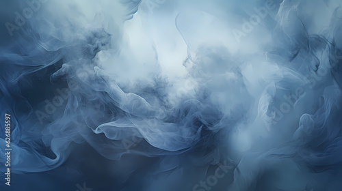 abstract background fluid patterns in misty blue