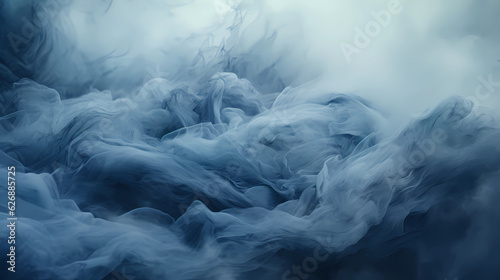 abstract background fluid patterns in misty blue
