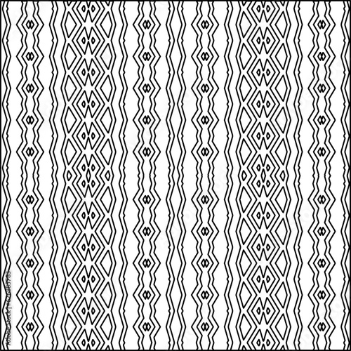 Stripes shapes. Simple line pattern. Black and white pattern. Minimalistic background for web page, textures, card, poster, fabric, textile.