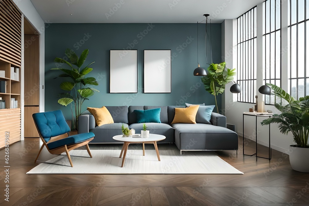 Fototapeta premium modern living room