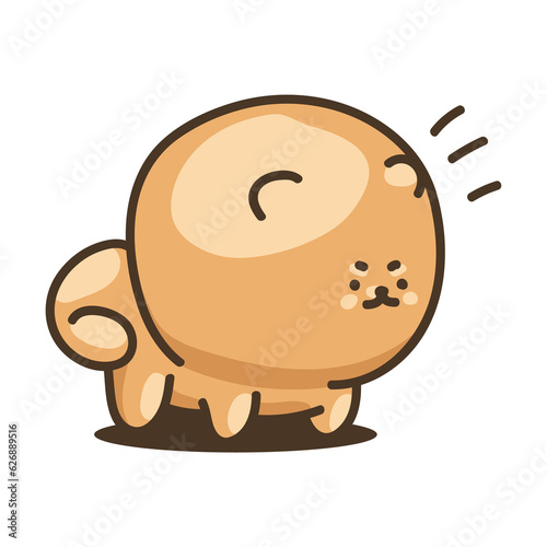 Pomeranian Dog Sticker