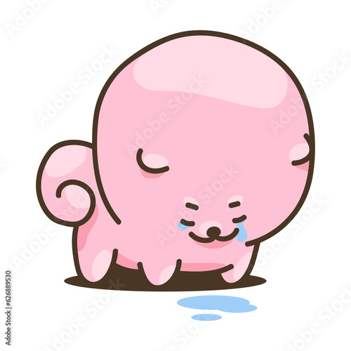 Pomeranian Dog Sticker