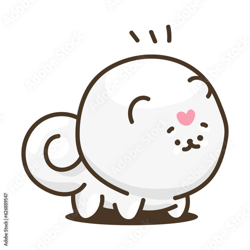 Pomeranian Dog Sticker