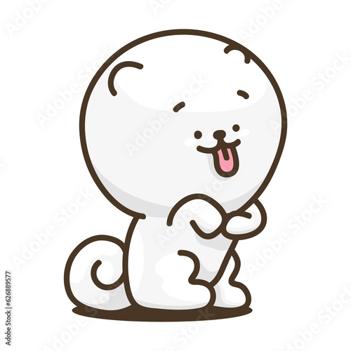 Pomeranian Dog Sticker