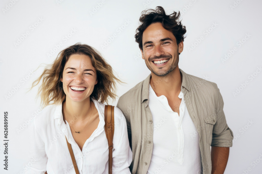 portrait of a smiling couple