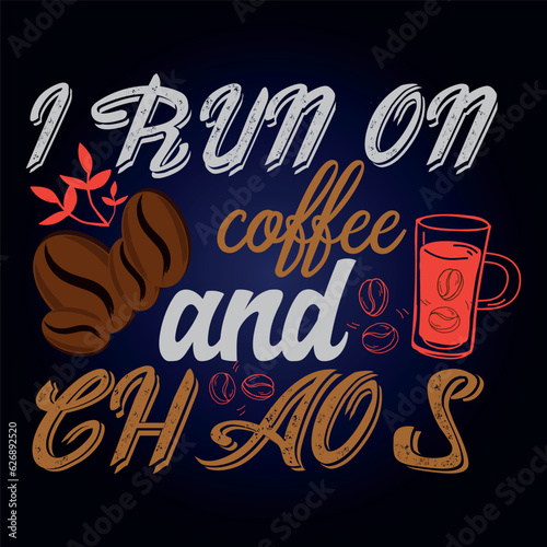 creative Coffee t-shirt design typography vector graphic. life begins after coffee. Shirt design, T-shirt Design vector, café, black, cup, drink, quote,