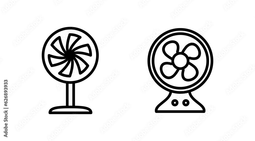 Fan icon vector. blower icon. propeller. ceiling Fan icon vector. blower icon. propeller. ceiling