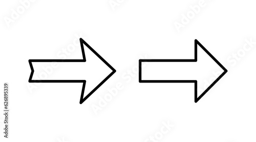 Arrow icon. Arrow symbol. Arrow icon for your web design.