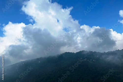 clouds in the sky