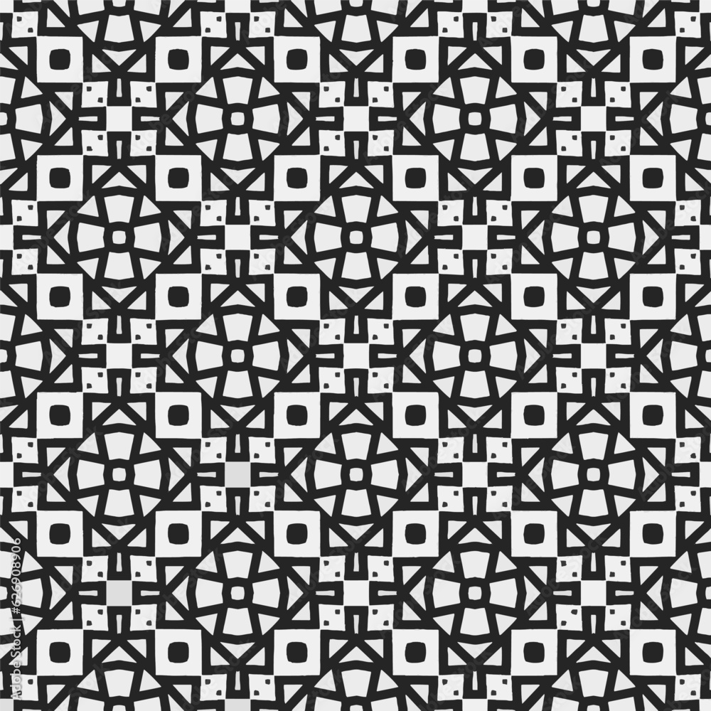 Simple  texture. Black and white color. seamless repeating pattern. Minimalistic background. Monochrome art. 