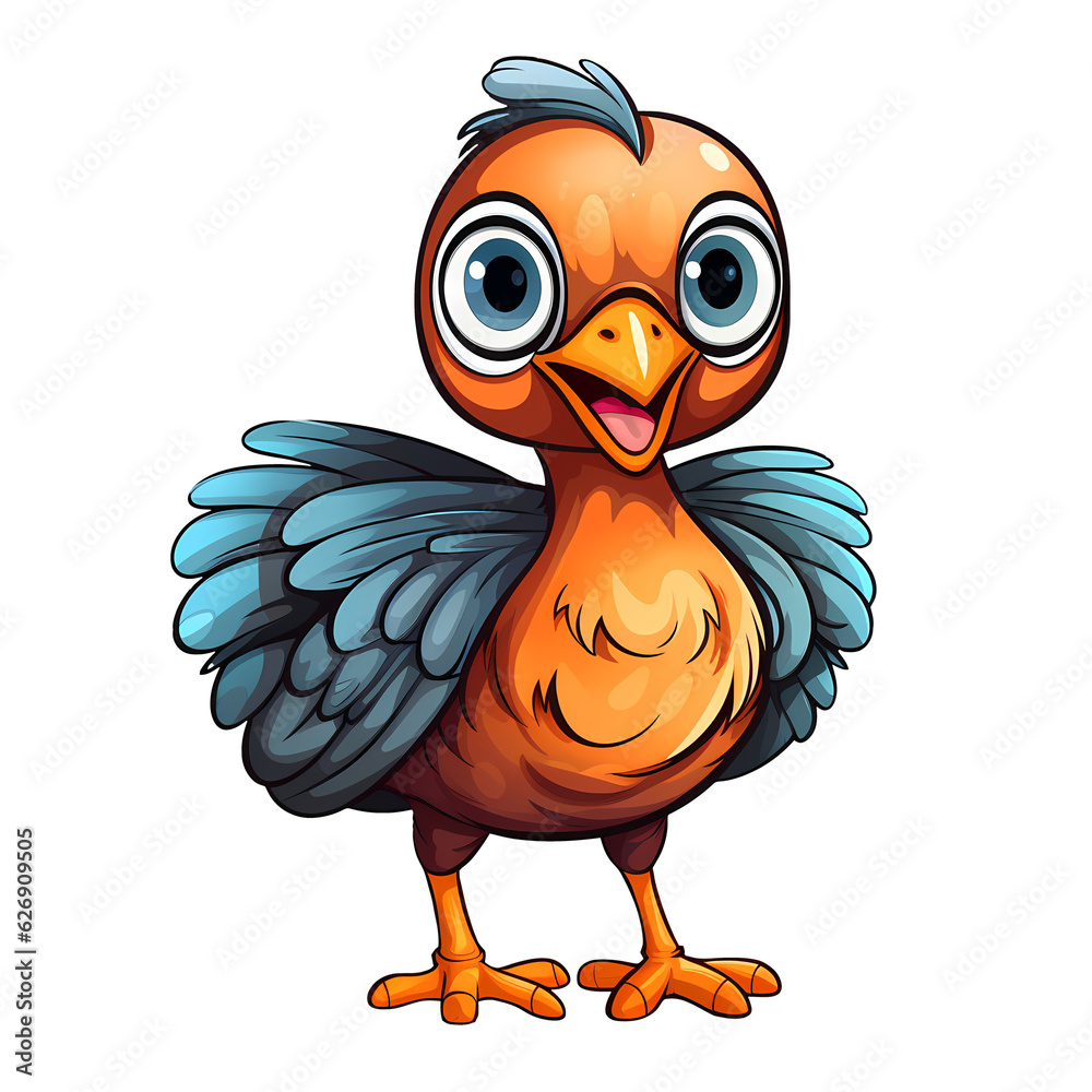 Cute Funny Turkey Clipart Illustration Al Generated