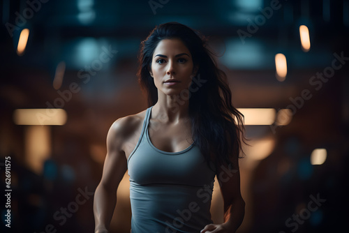 Women s Gym Exercise - Generative AI