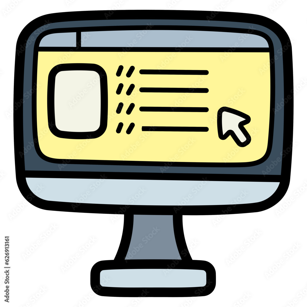 computer filled outline icon style computer filled outline icon style