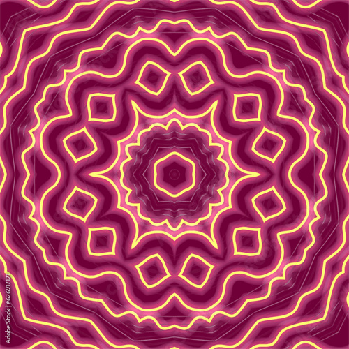 Abstract kaleidoscope background. Beautiful kaleidoscope seamless pattern. Multicolor mosaic texture. Seamless kaleidoscope texture. Unique kaleidoscope design