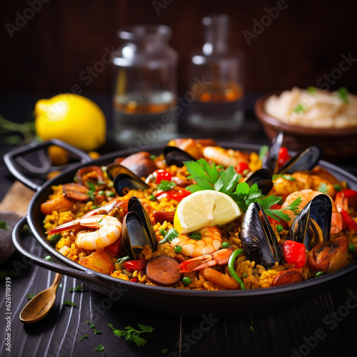 Paella A Spanish Flavour Dish