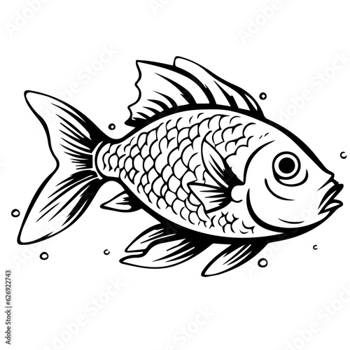 fish silhouette illustration 