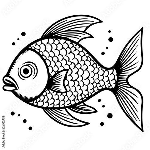fish silhouette illustration 